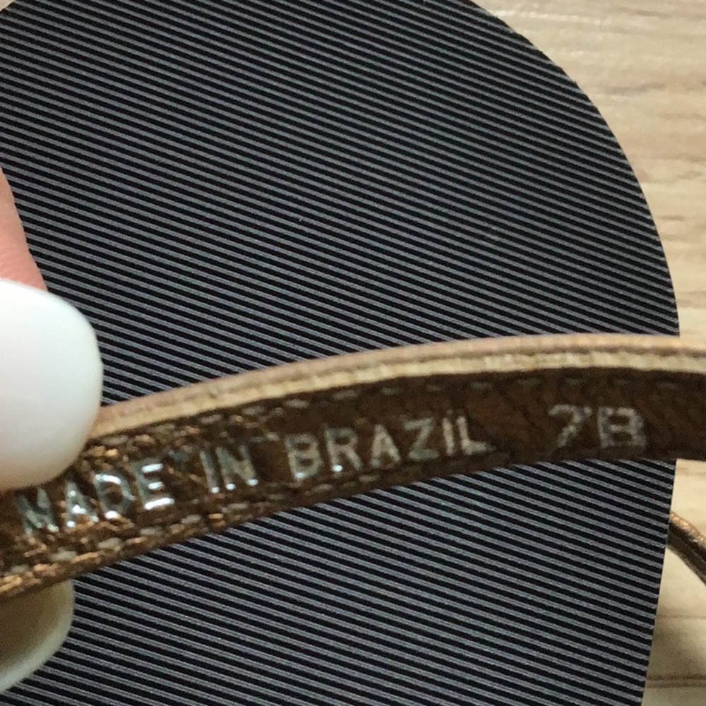 Talbots sandals; New. Size 7B, made in Brazil - Picture 4 of 4